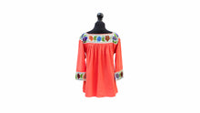 Load image into Gallery viewer, Mexican Blouse - bead embroidery
