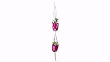 Load image into Gallery viewer, Handcrafted weave hanger for pot plants