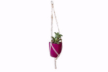 Load image into Gallery viewer, Handcrafted weave hanger for pot plants