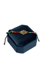 Load image into Gallery viewer, Adjustable bead bracelet - 9k Gold Plated
