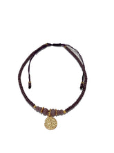 Load image into Gallery viewer, Adjustable bead bracelet - 9k Gold Plated
