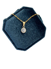 Load image into Gallery viewer, Zirconia Pendant - 10k Solid Gold
