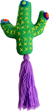 Load image into Gallery viewer, Pendant- Cactus Cross handmade.
