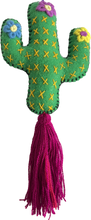 Load image into Gallery viewer, Pendant- Cactus Cross handmade.
